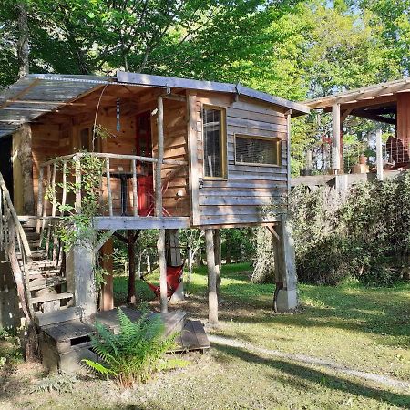 La Cabane De L'Oiseau Couze-et-Saint-Front Екстер'єр фото