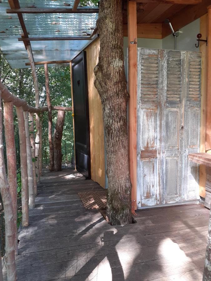 La Cabane De L'Oiseau Couze-et-Saint-Front Екстер'єр фото
